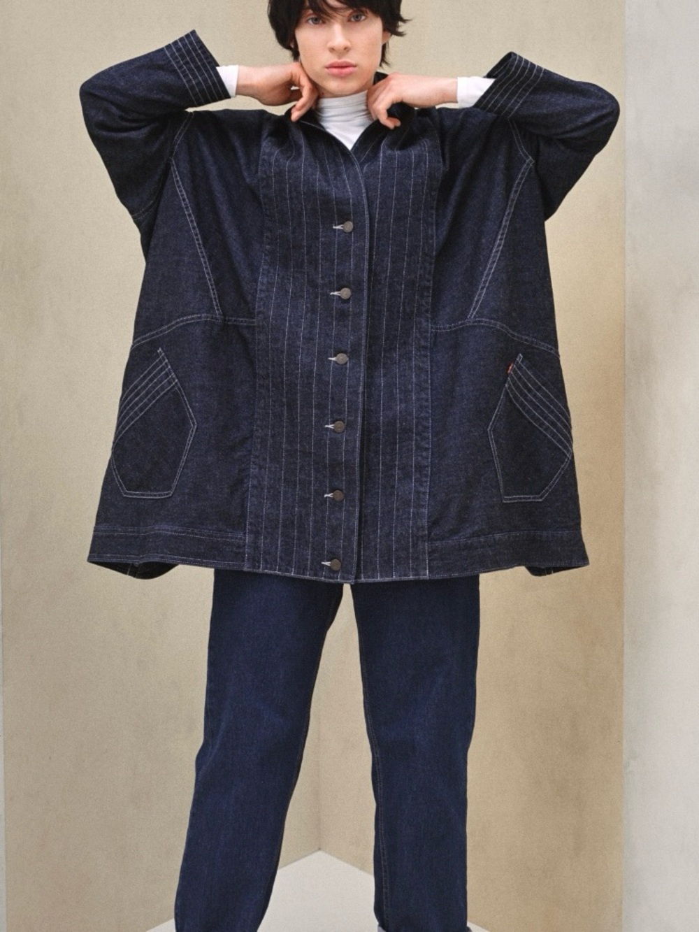 Levi’s Upsidedownable Trucker jacket. Small/Medium - Picture 5 of 11